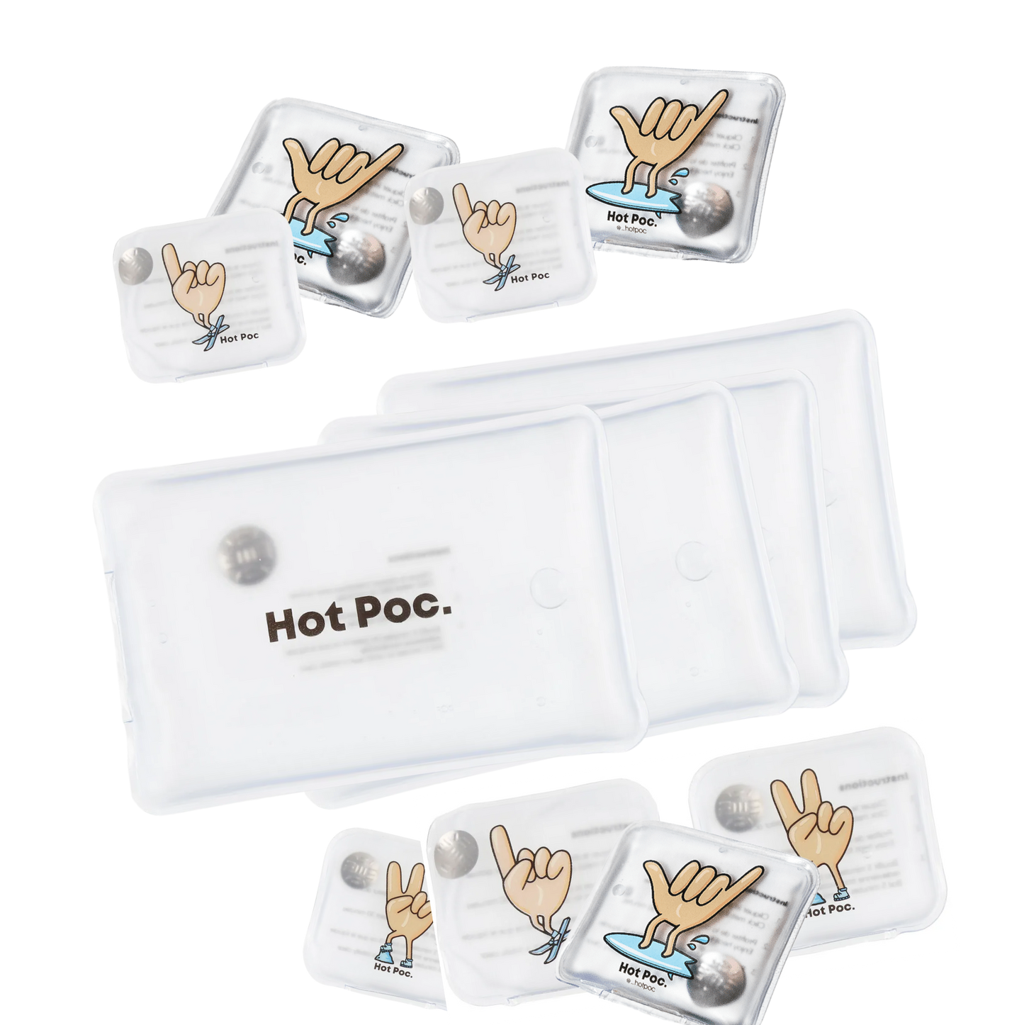 Hot Poc Vets - Kit de Pochettes Chauffantes réutilisables pour vétérinaires